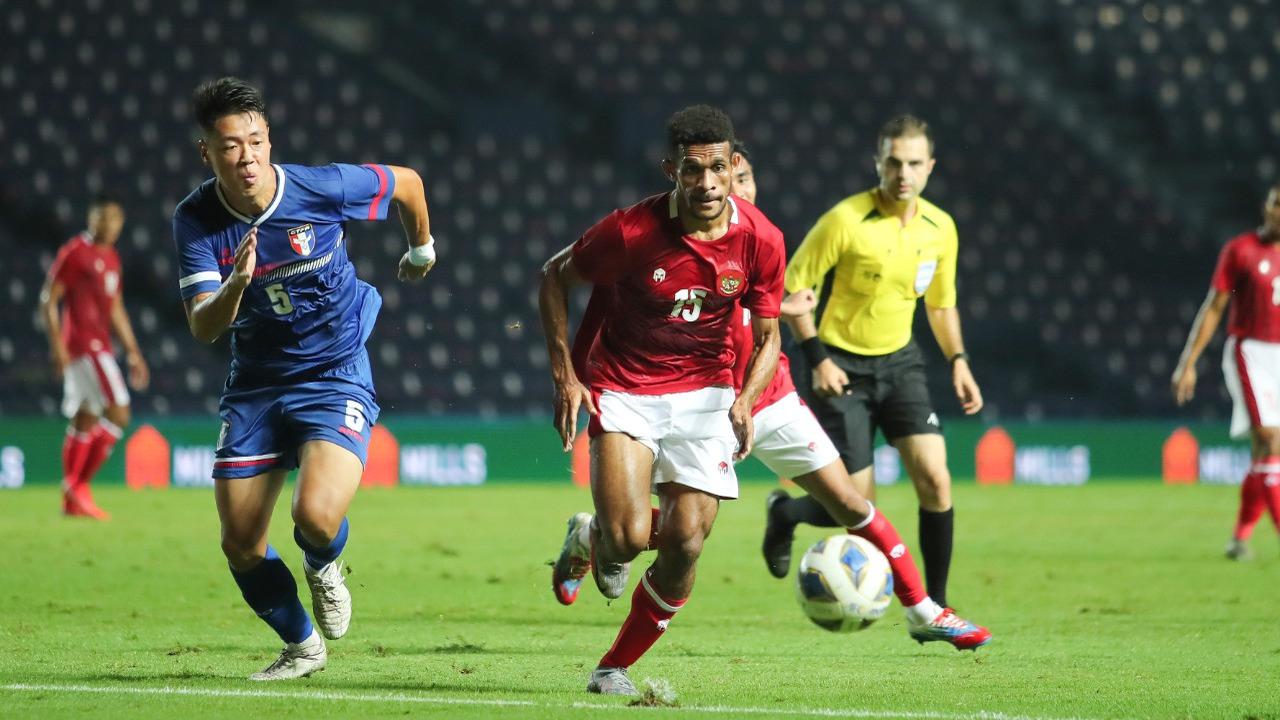 Kalahkan Taiwan, Indonesia Berhasil Lolos Kualifikasi Piala Asia 2023